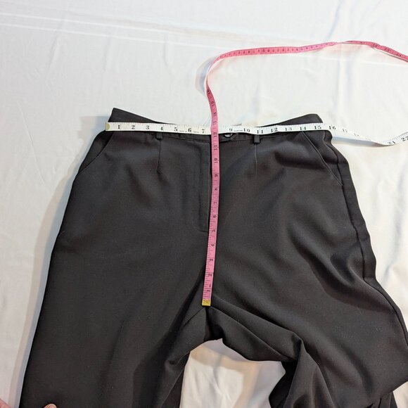 Sag Harbor Size 12 Black Stretch Dress Pants - Picture 9 of 9